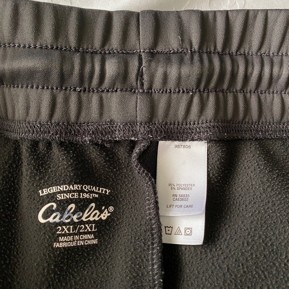 Cabela's Men's Gray Logo Sweatpants Size 2XL - Picture 4 of 13